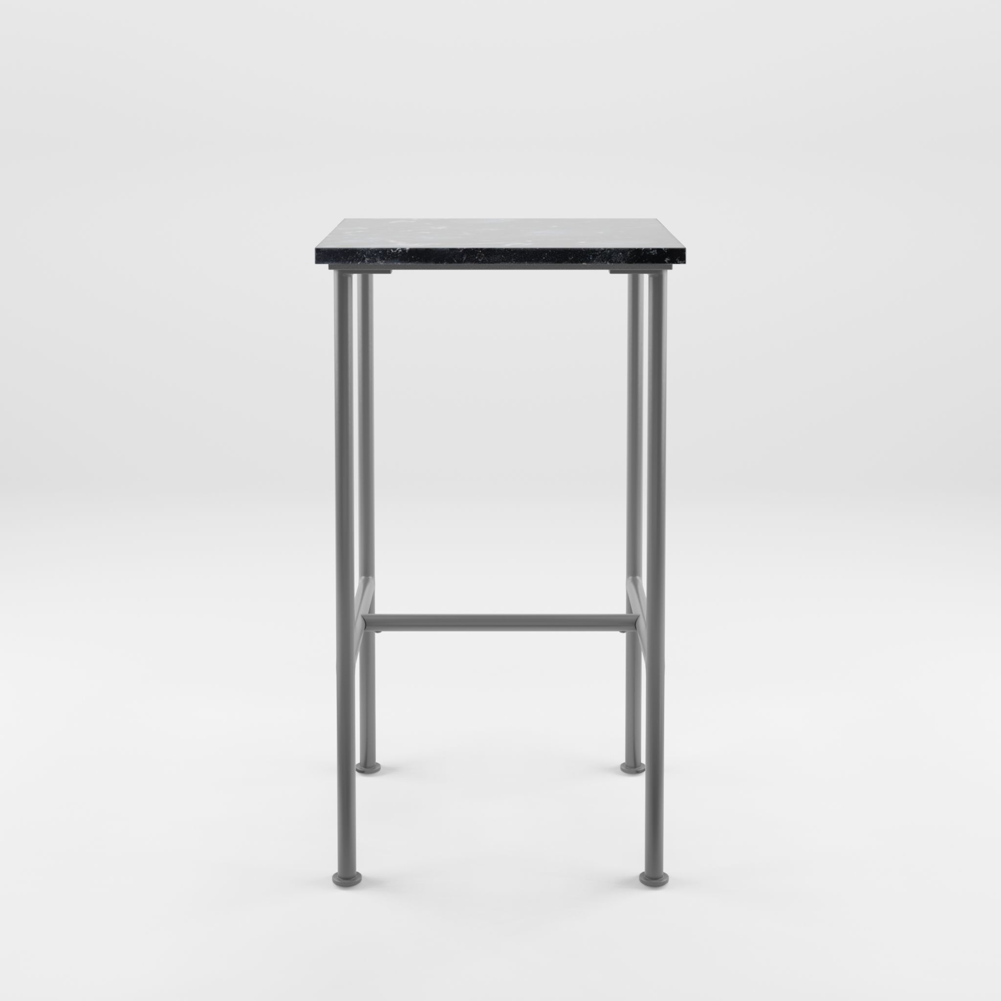 3D Model of a small side table Low-poly 3D model_1