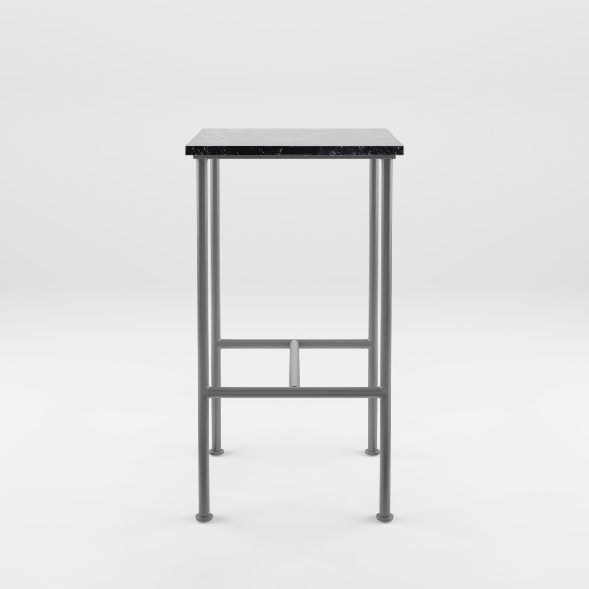 3D Model of a small side table Low-poly 3D model_3