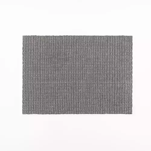 3D Model of Doormat in braided jute