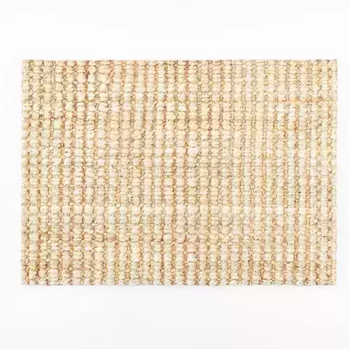 3D Model of Doormat in braided jute