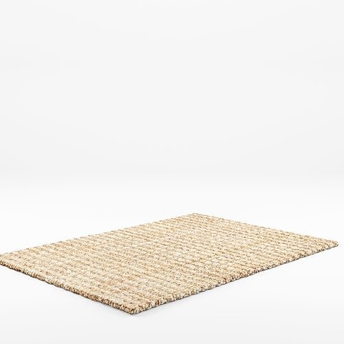 3D model 3D Model of Doormat in braided jute VR / AR / lowpoly CGTrader
