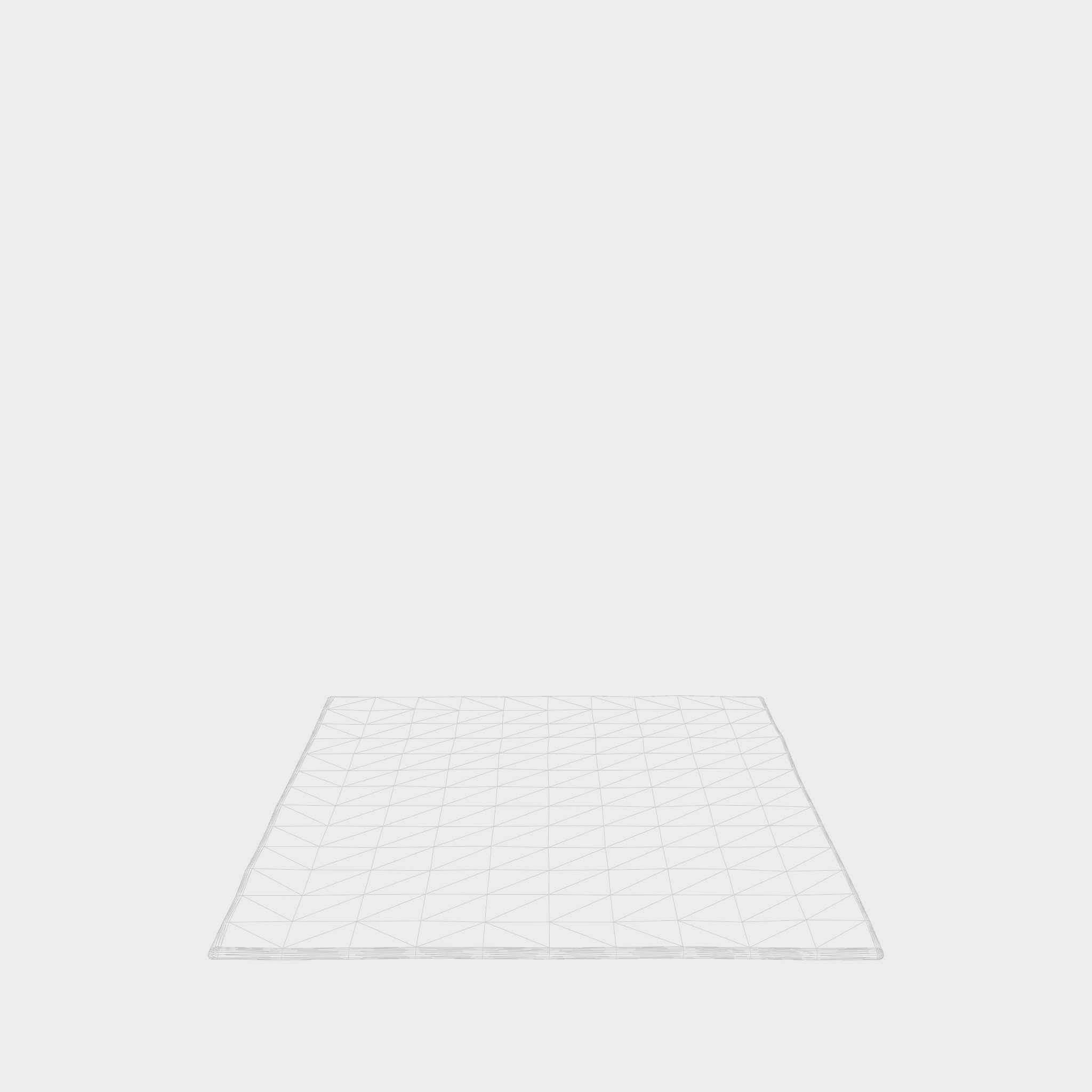3D Model of Patterned rug in an ecru organic cotton weave  Low-poly 3D model_8
