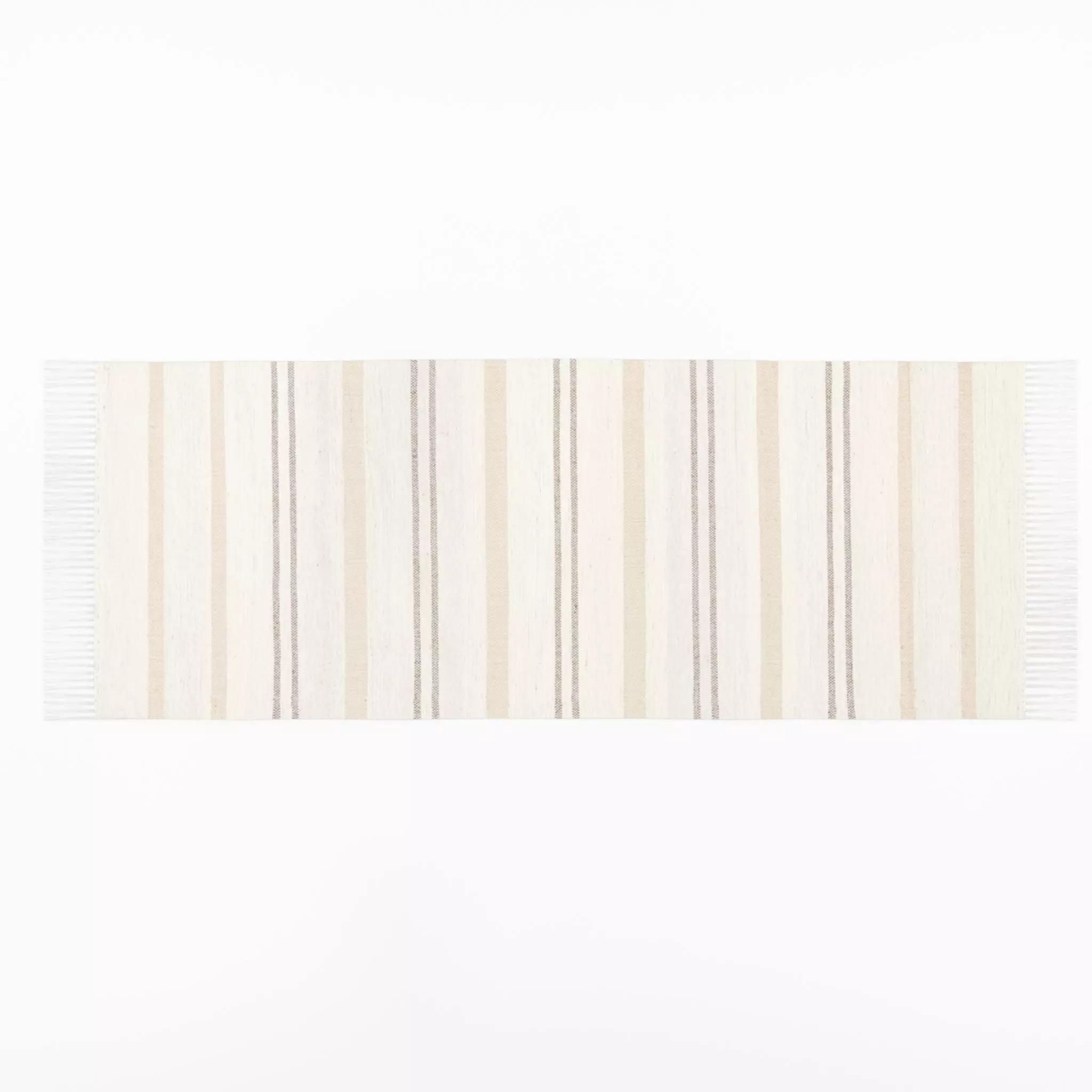 3D Model of an oblong rug in woven Low-poly 3D model_0