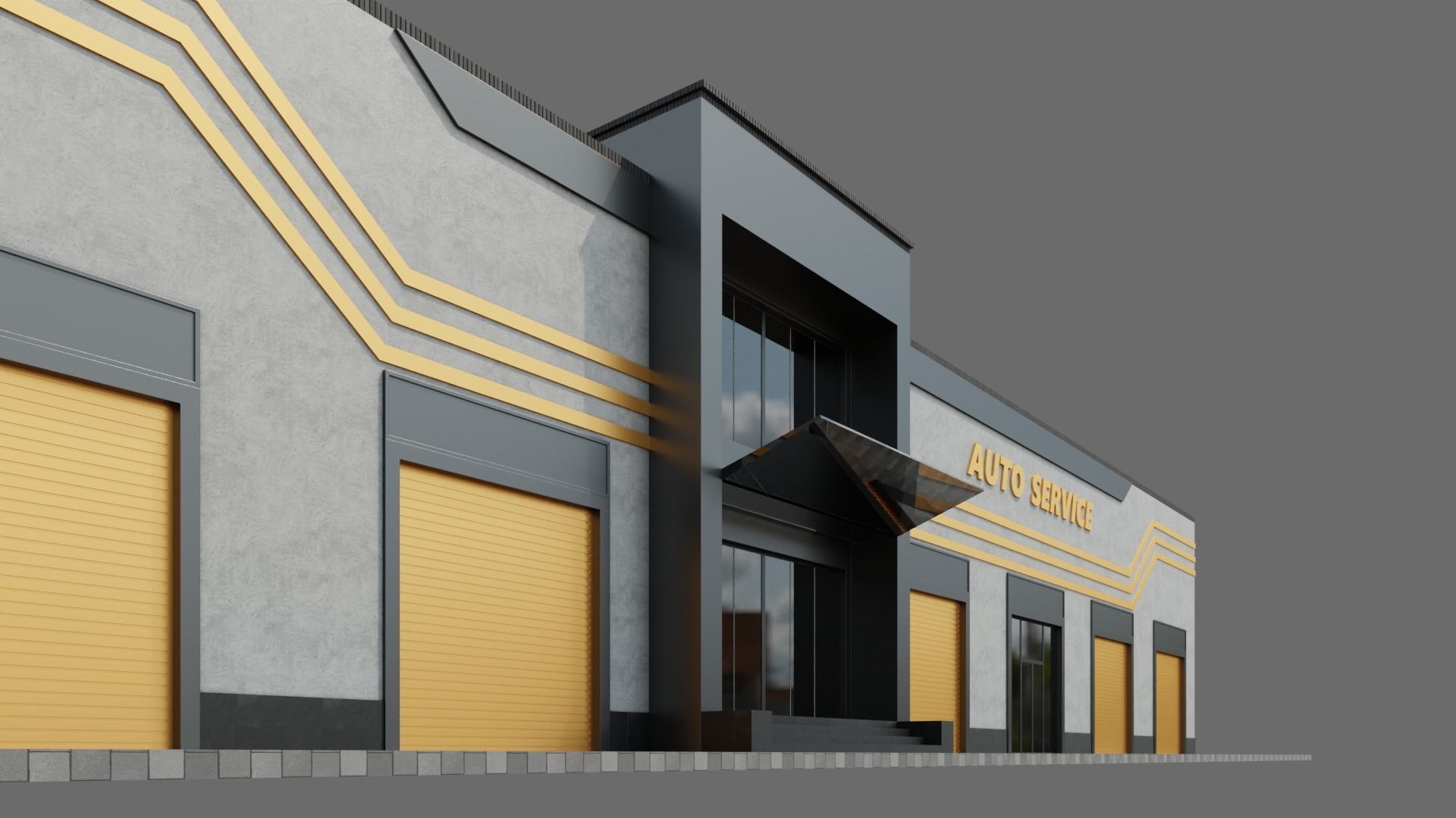 Auto Service ID030 3D model_2