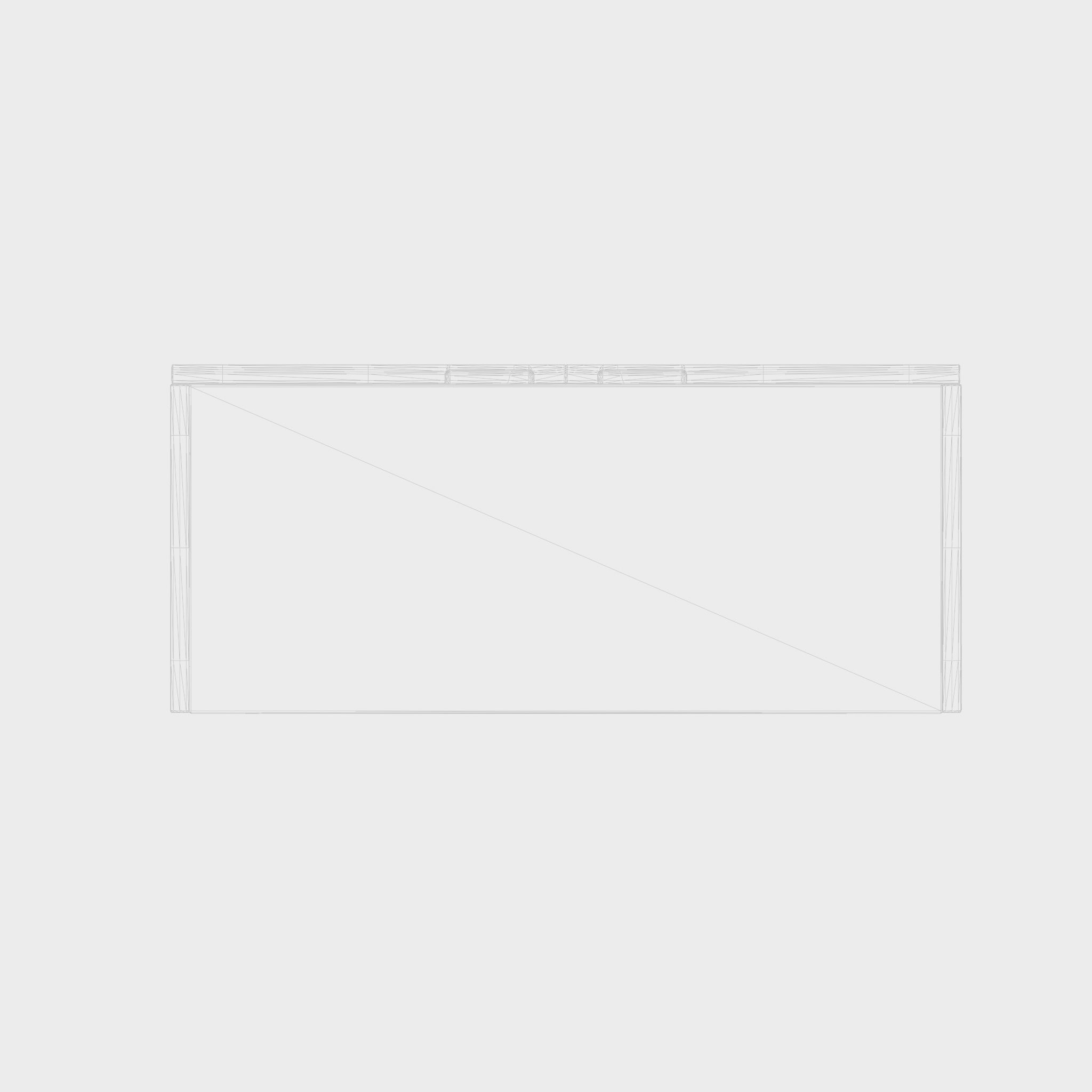 3D Model of a cabinet in MDF and meranti wood Low-poly 3D model_9