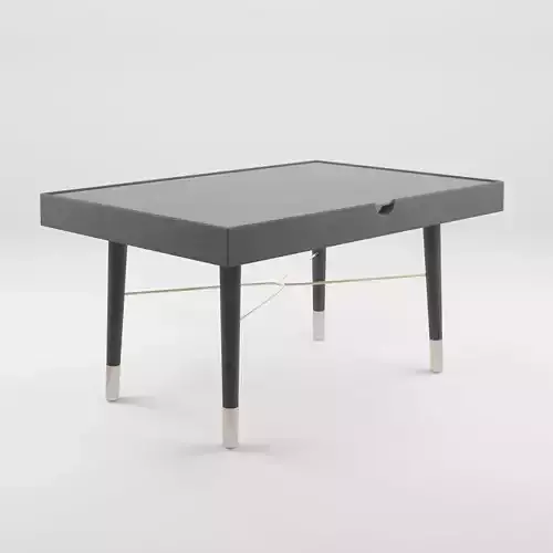 3D Model of a rectangular coffee table
