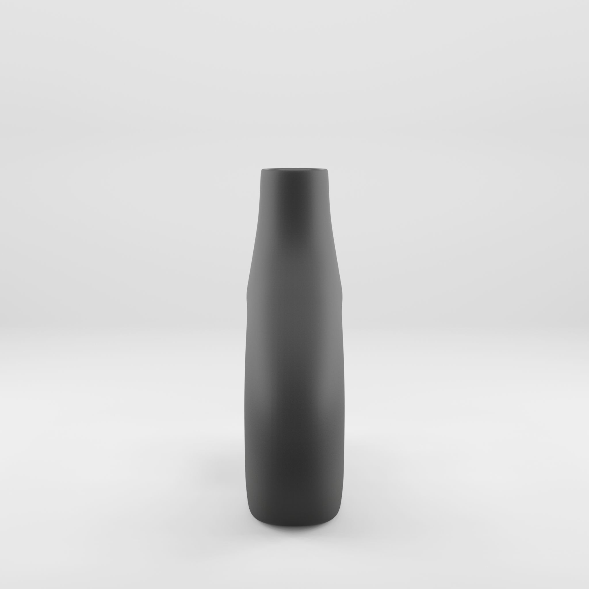 3D Model of a glazed stoneware vase Low-poly 3D model_3