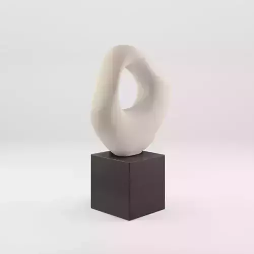 3D Model of a large stoneware sculpture