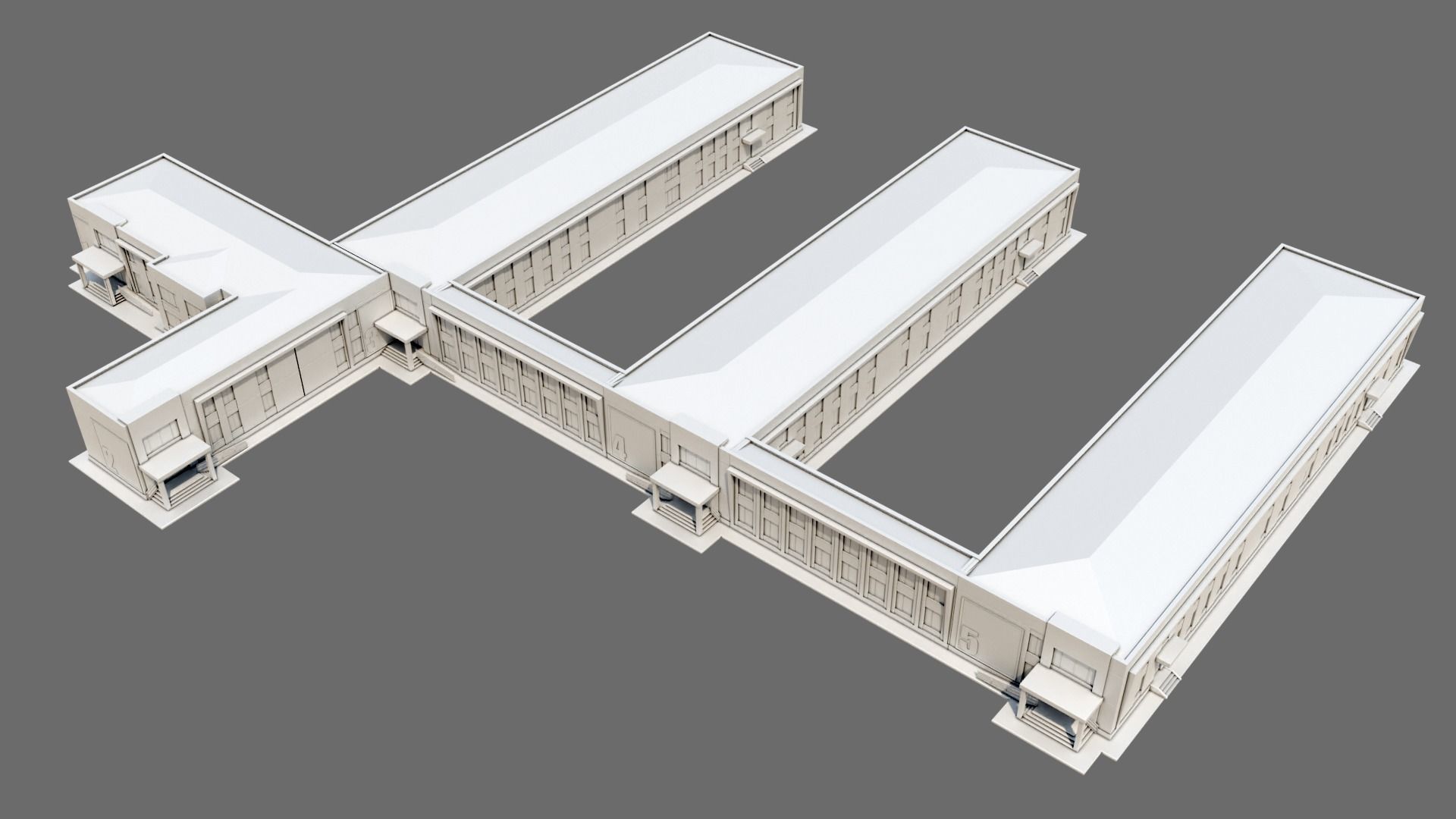 High School ID031 3D model_5