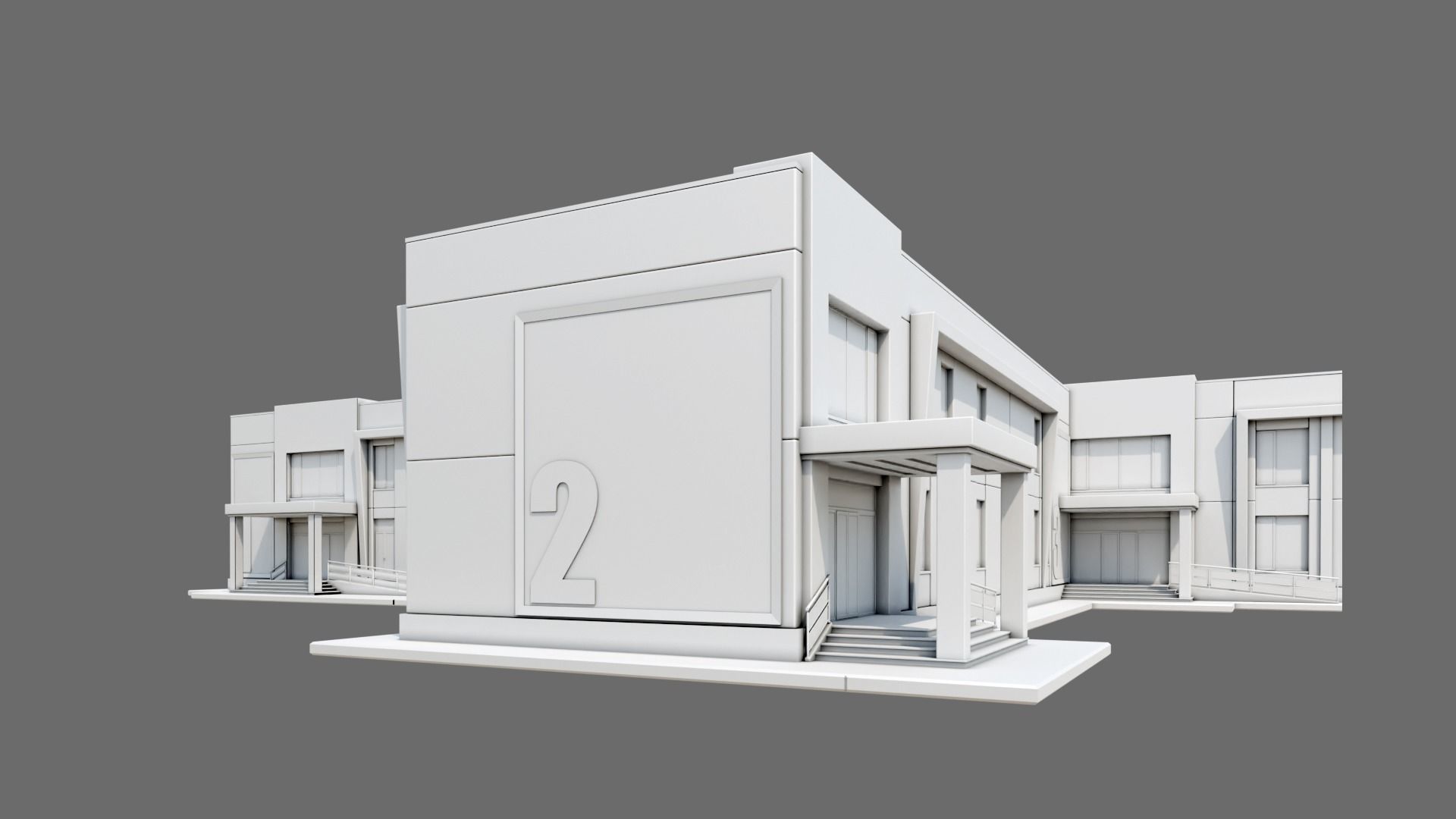 High School ID031 3D model_3