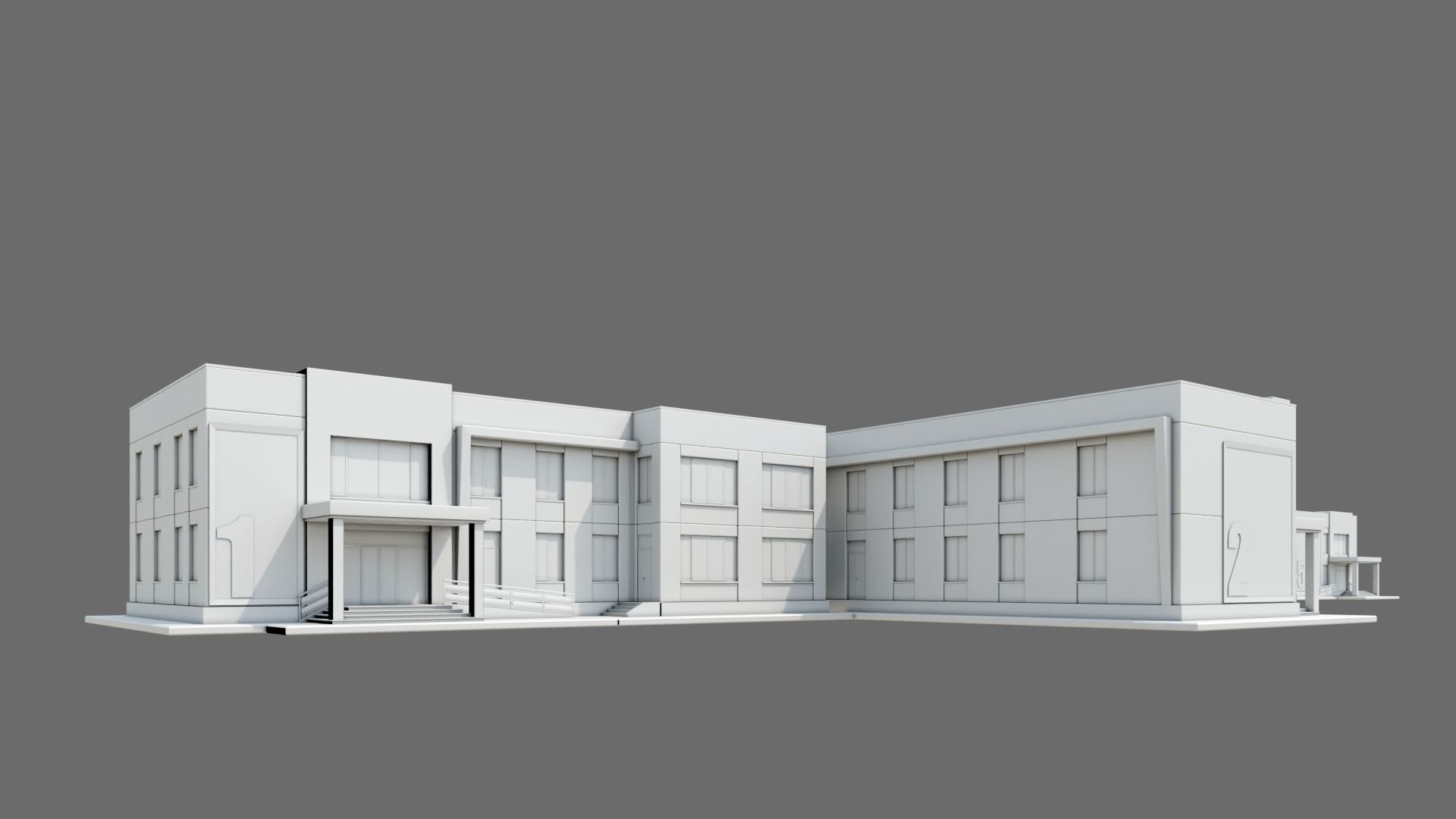 High School ID031 3D model_1