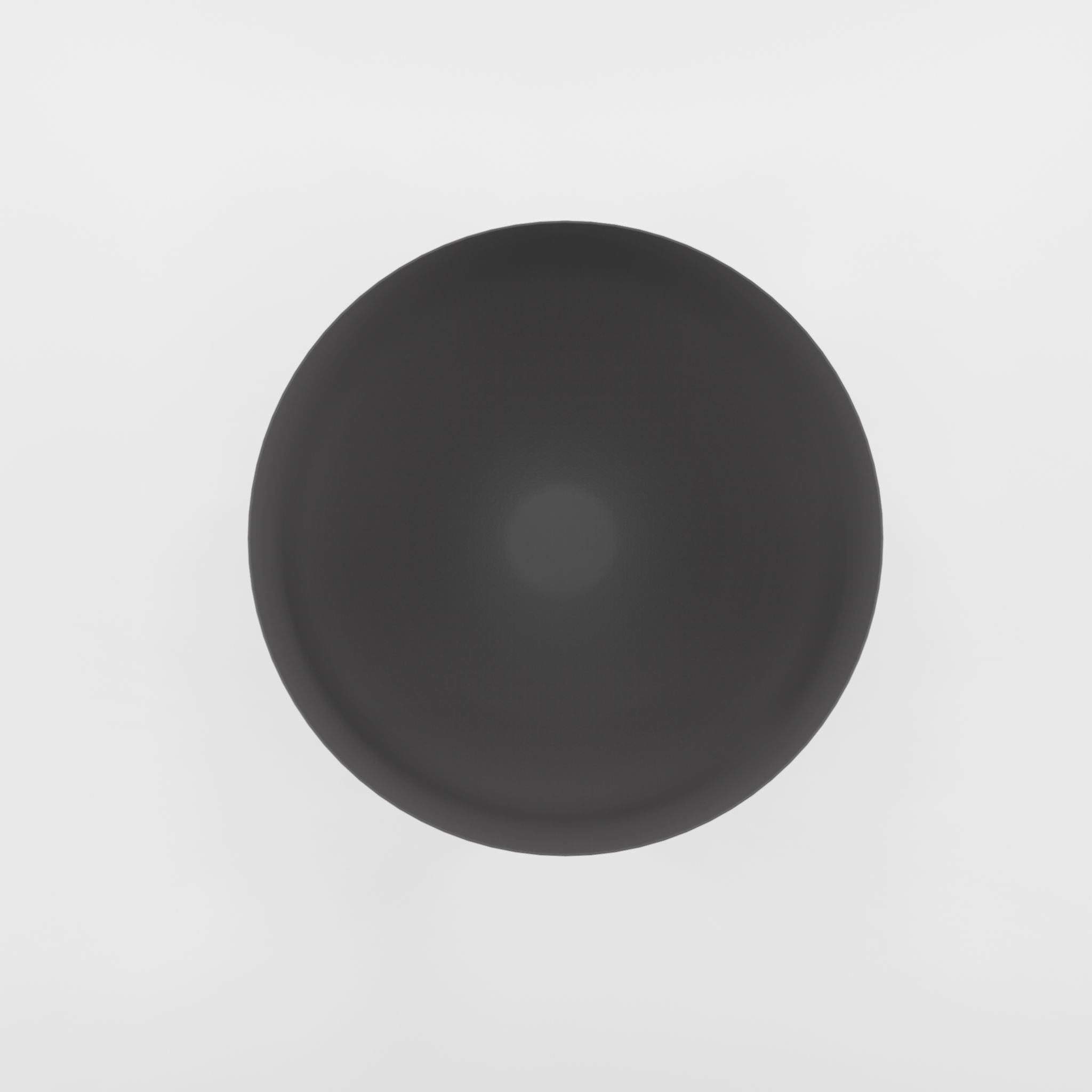 3D Model of a Metal plant pot with a rounded base Low-poly 3D model_4