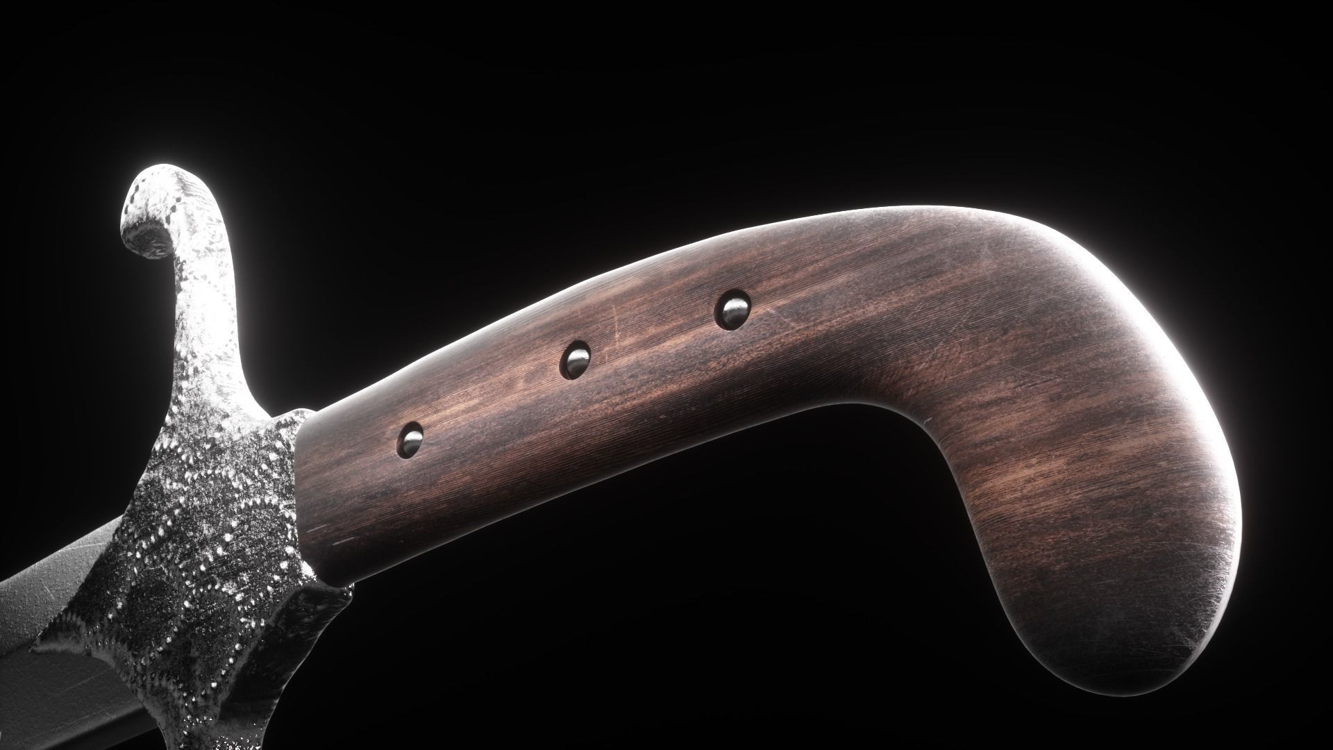 Sword of Imam Ali  3D model_3