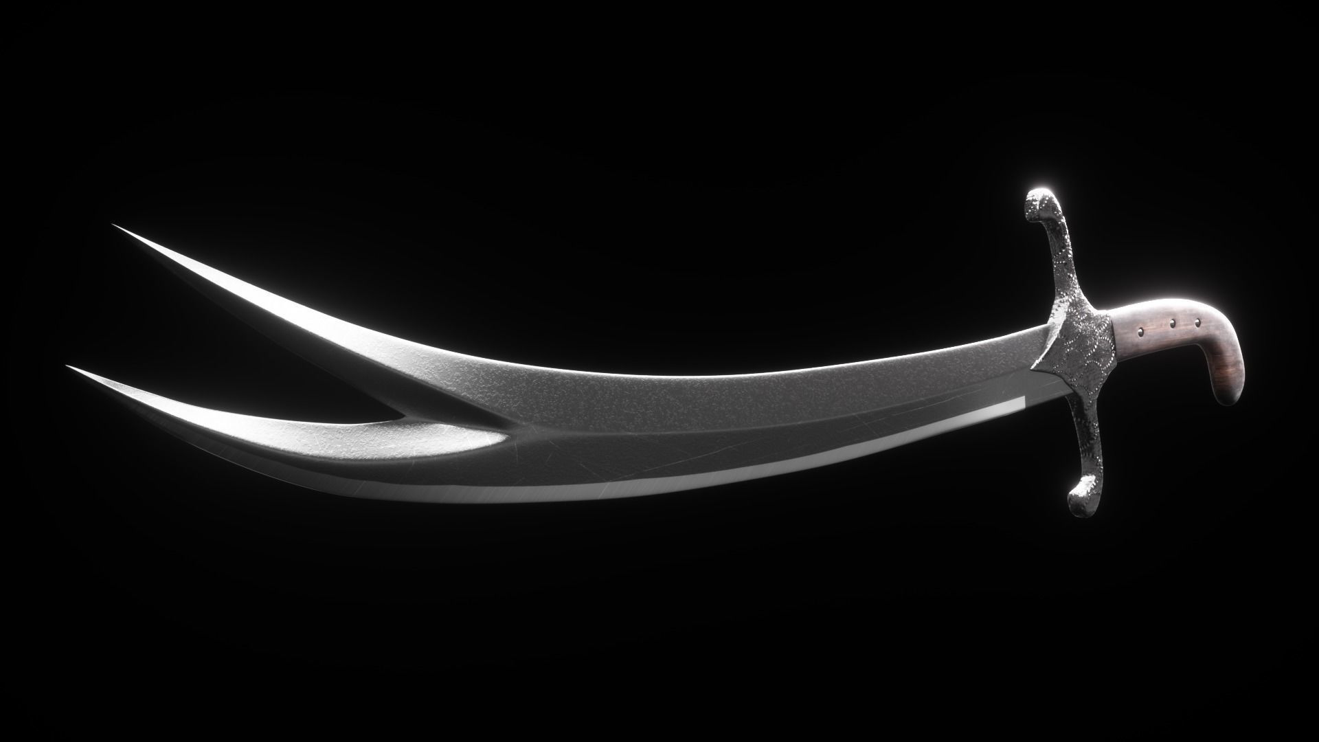 Sword of Imam Ali  3D model_1