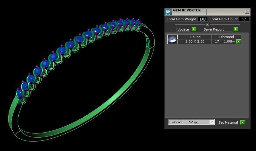 Bracelet 3D print model_5