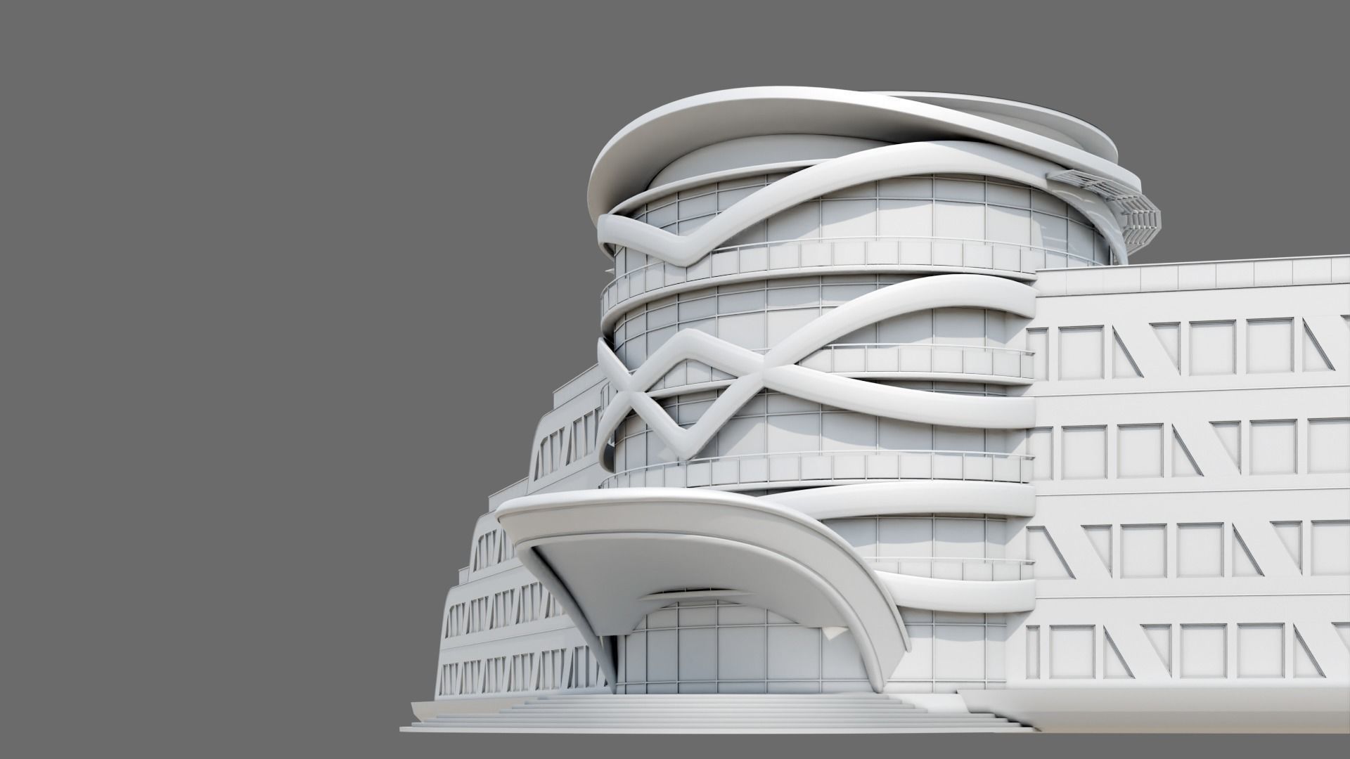 Beach Hotel ID033 3D model_6