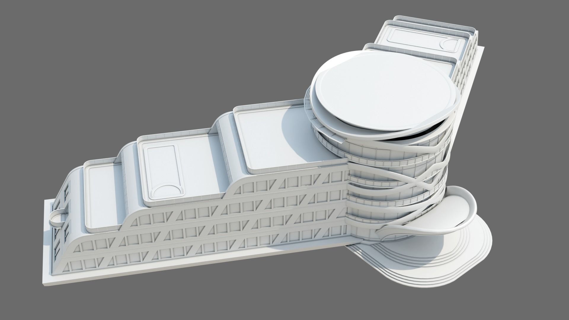 Beach Hotel ID033 3D model_5