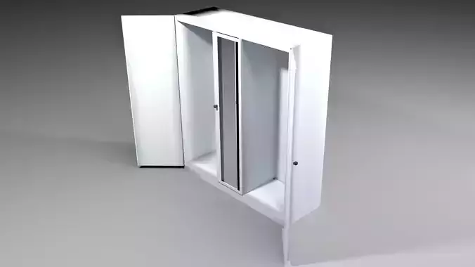 Wardrobe 4 cabinet