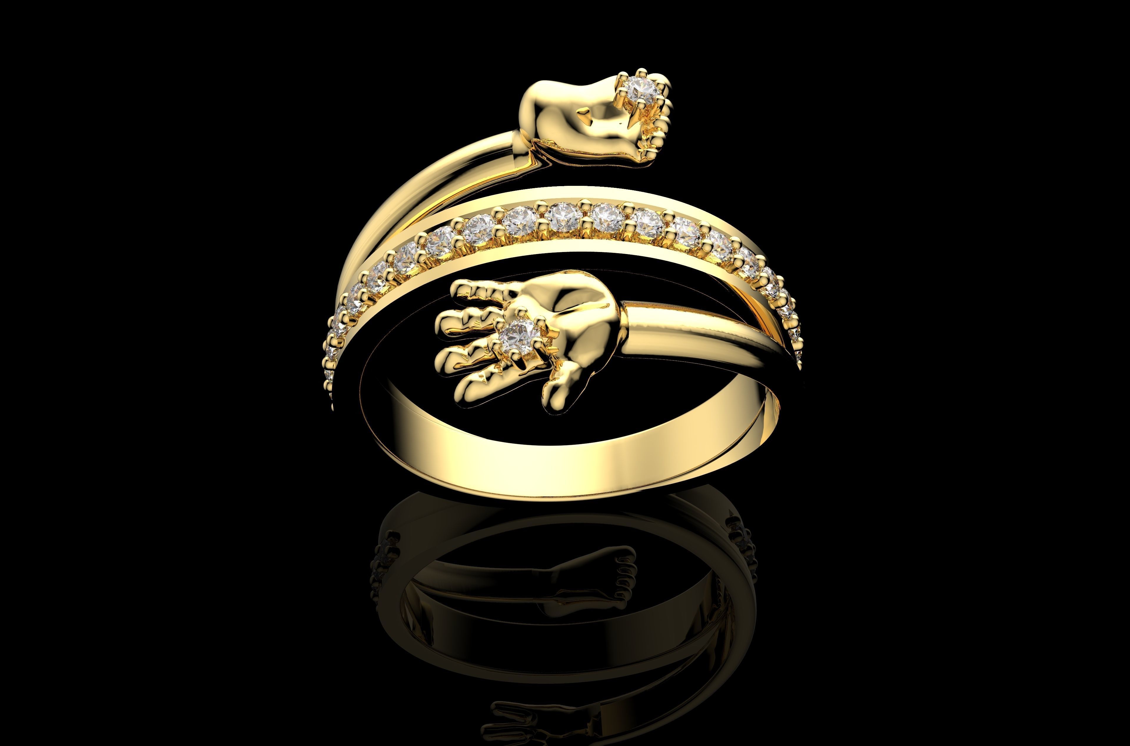 Gold N971 3D print model_1