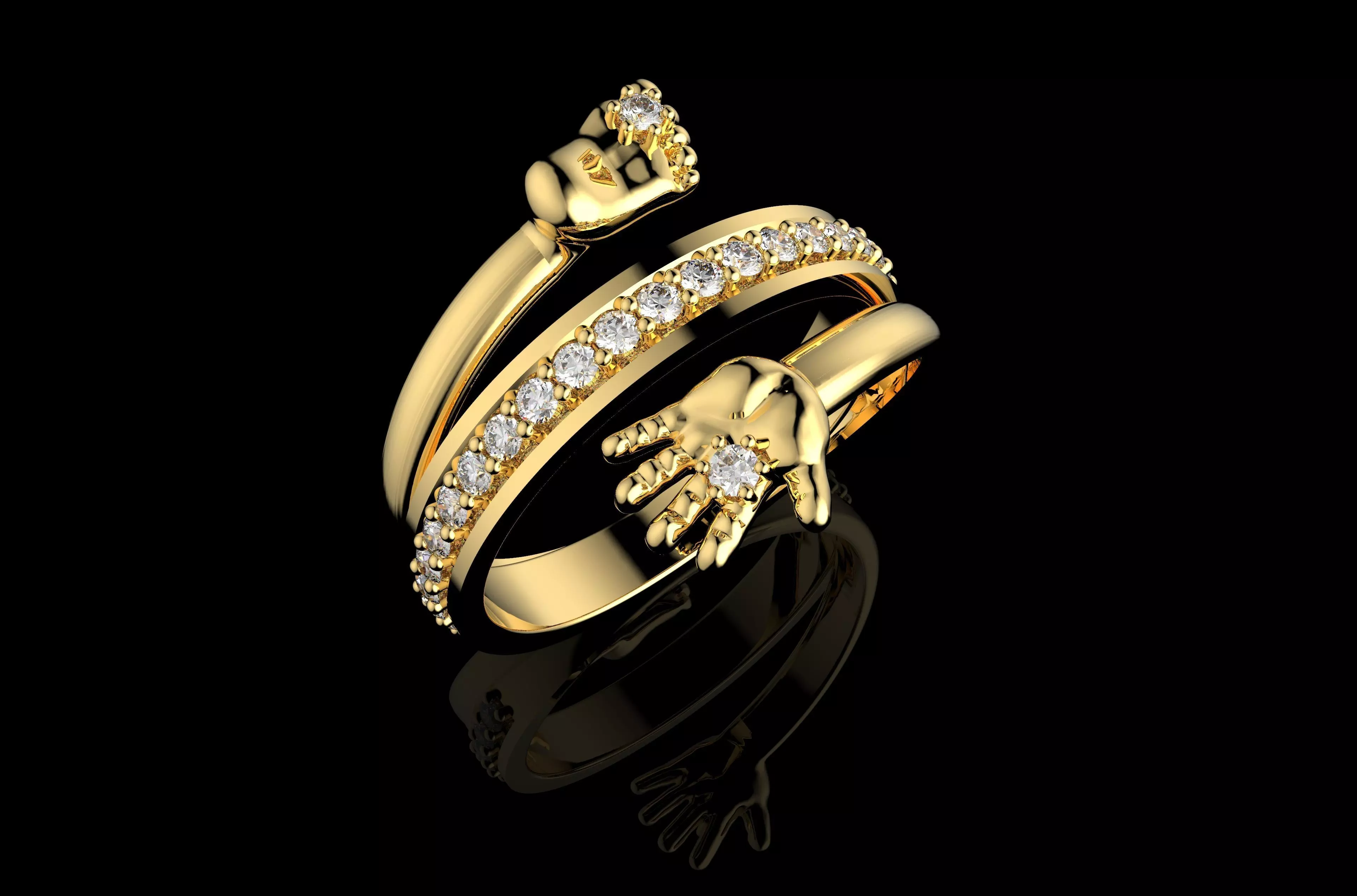 Gold N971 3D print model_0