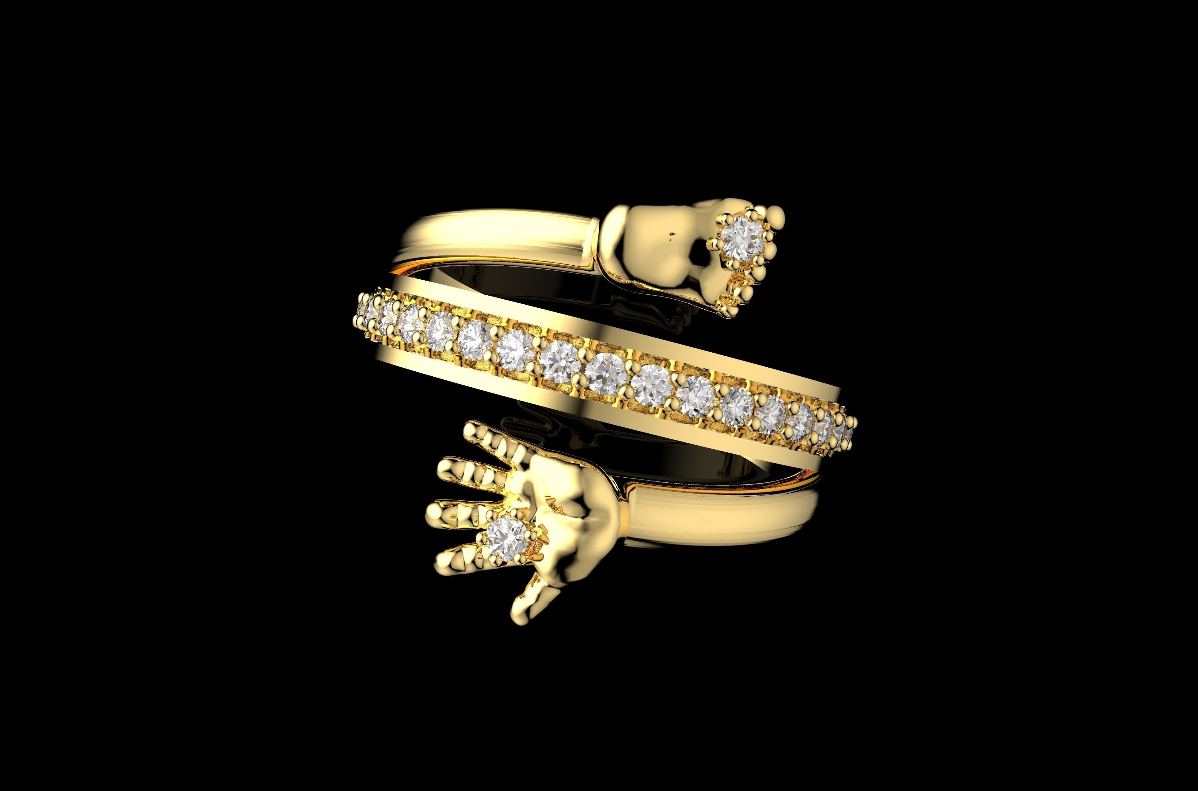 Gold N971 3D print model_3