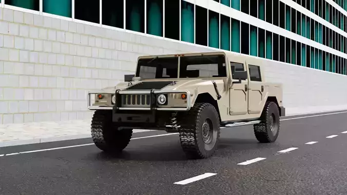 HUMMER H1 PICKUP READY FOR SUBDIVISION