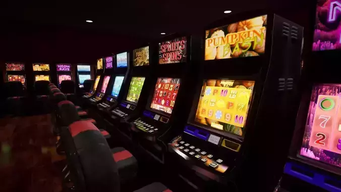 Monte Carlo Style Casino Low-poly 3D model