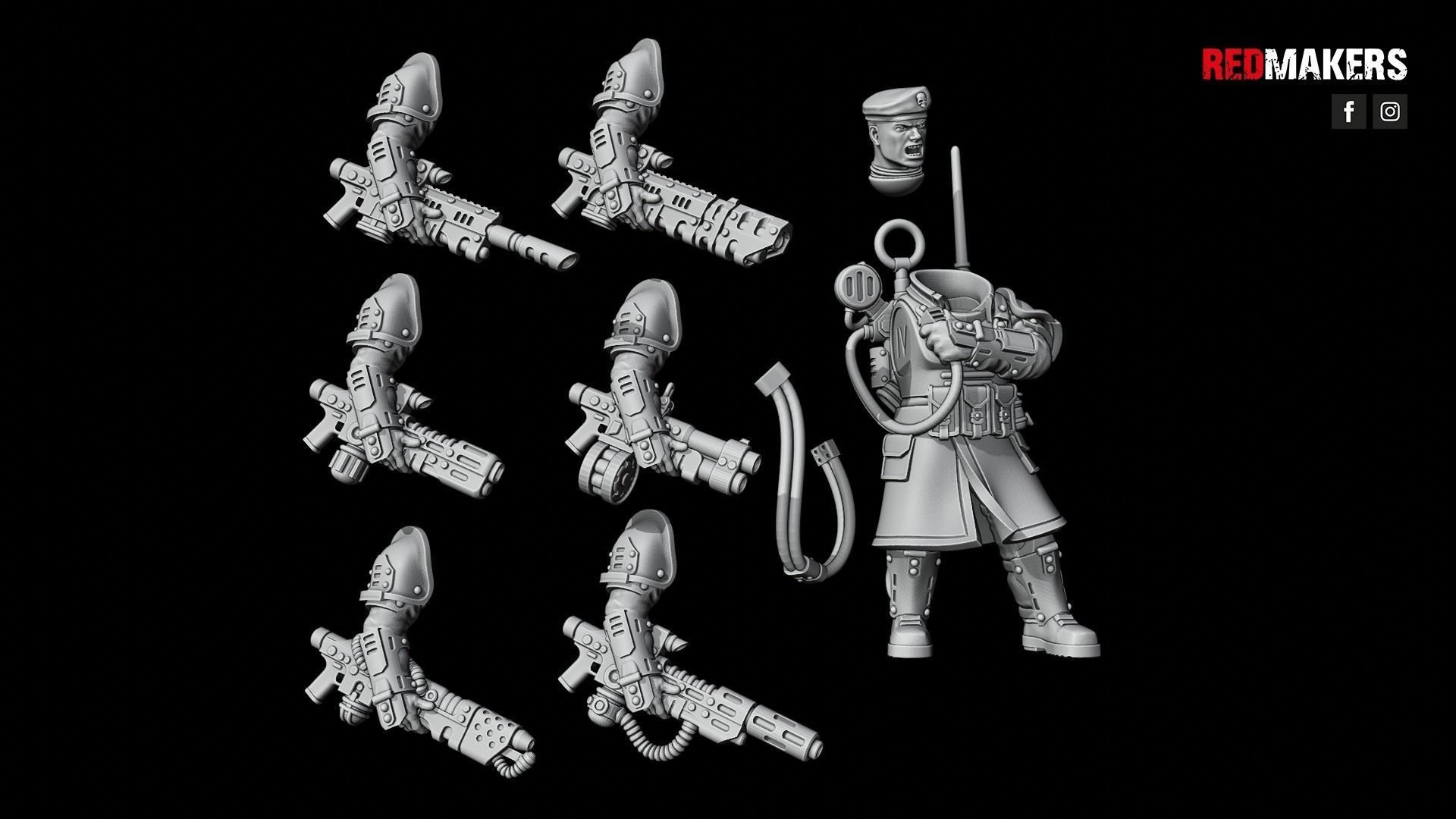 Shock Troops - Command Elite Squad of the Imperial Force  3D print model_31