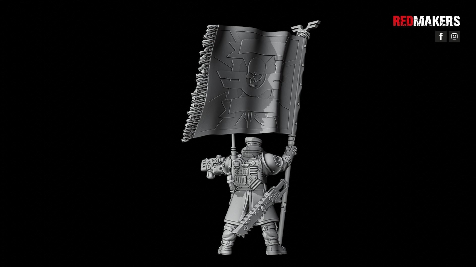 Shock Troops - Command Elite Squad of the Imperial Force  3D print model_21