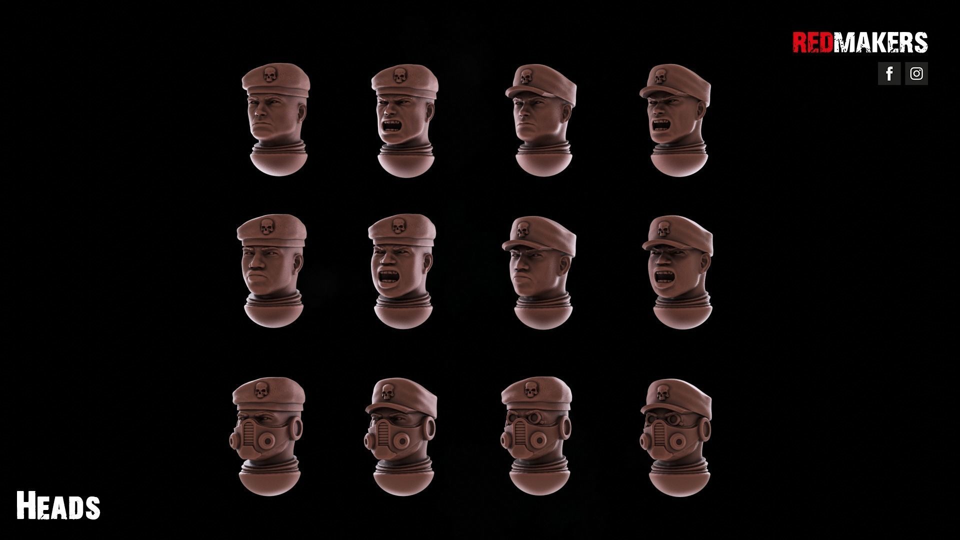 Shock Troops - Command Elite Squad of the Imperial Force  3D print model_3