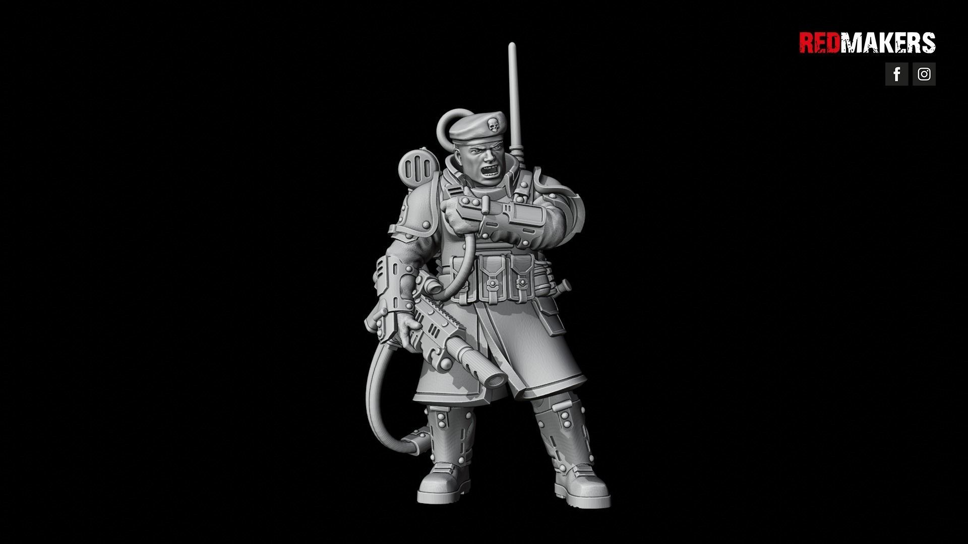 Shock Troops - Command Elite Squad of the Imperial Force  3D print model_29