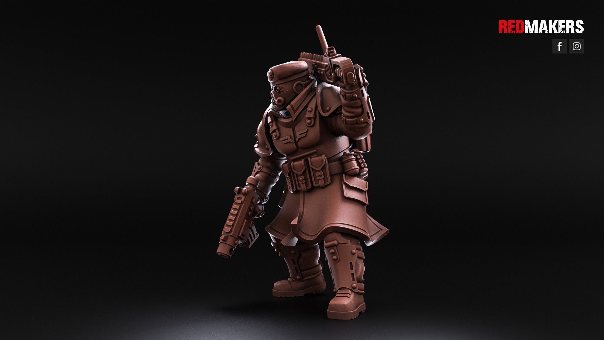 Shock Troops - Command Elite Squad of the Imperial Force  3D print model_12