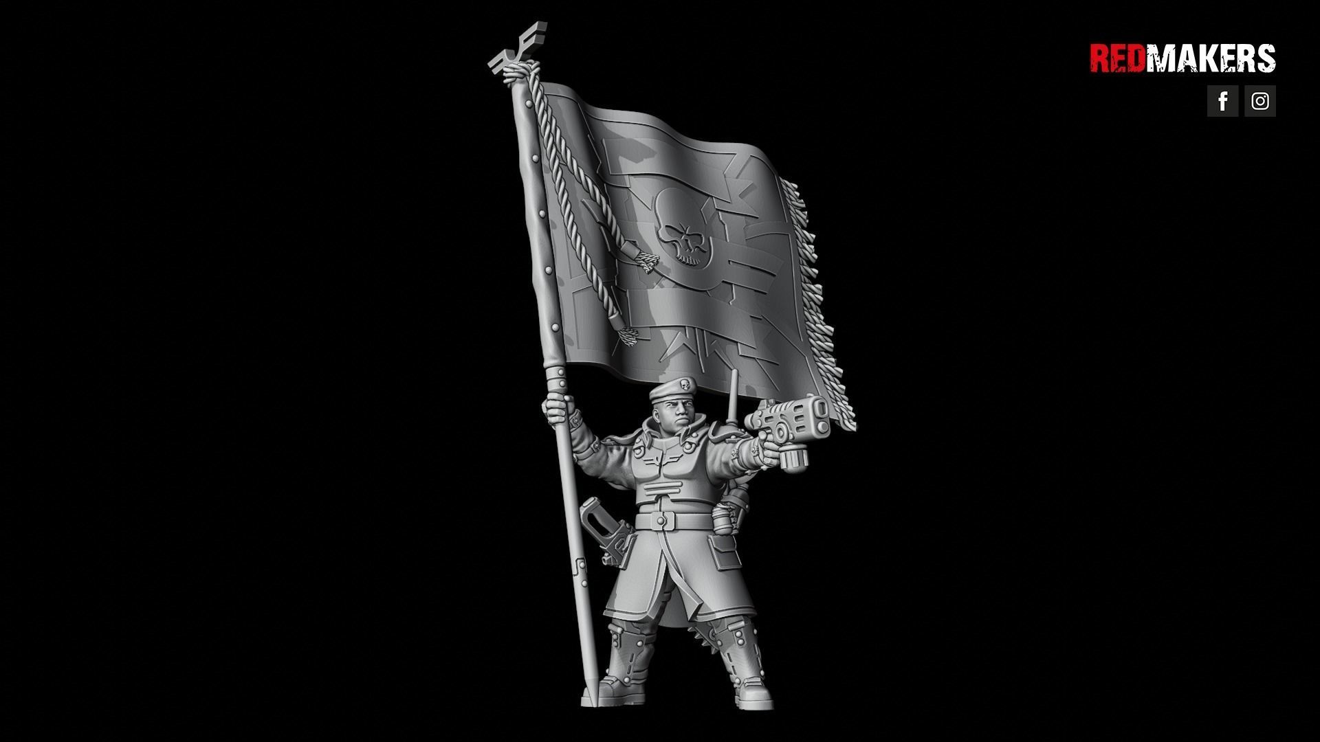 Shock Troops - Command Elite Squad of the Imperial Force  3D print model_20