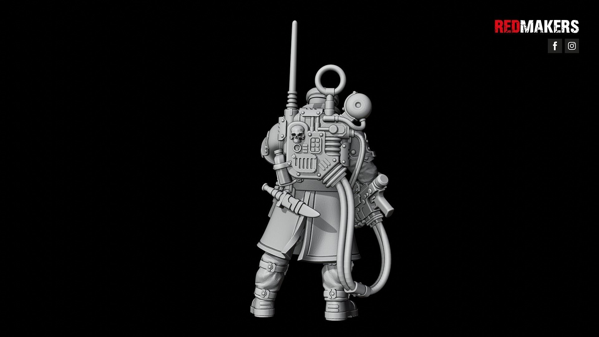Shock Troops - Command Elite Squad of the Imperial Force  3D print model_30