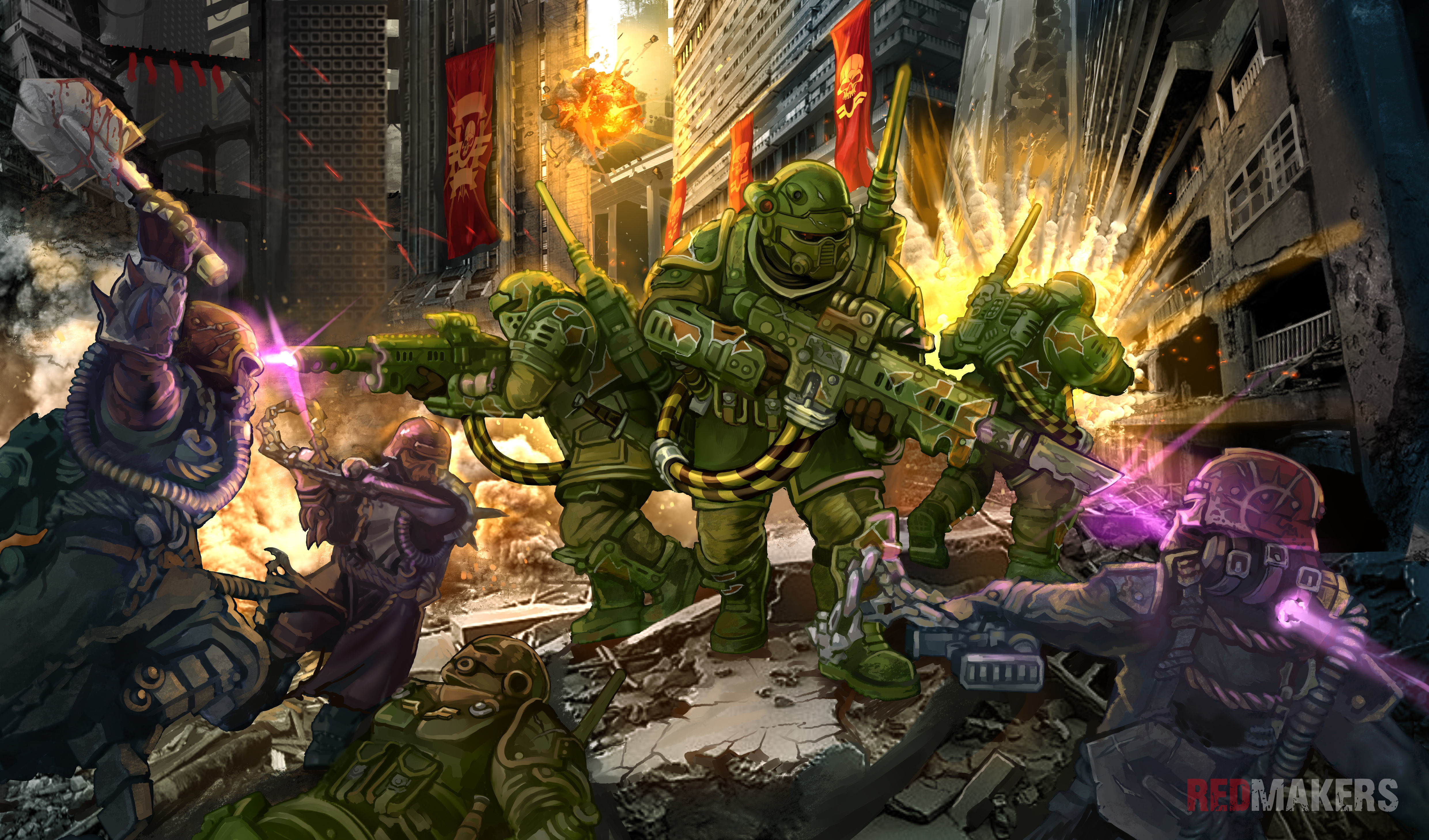 Shock Troops - Command Elite Squad of the Imperial Force  3D print model_32