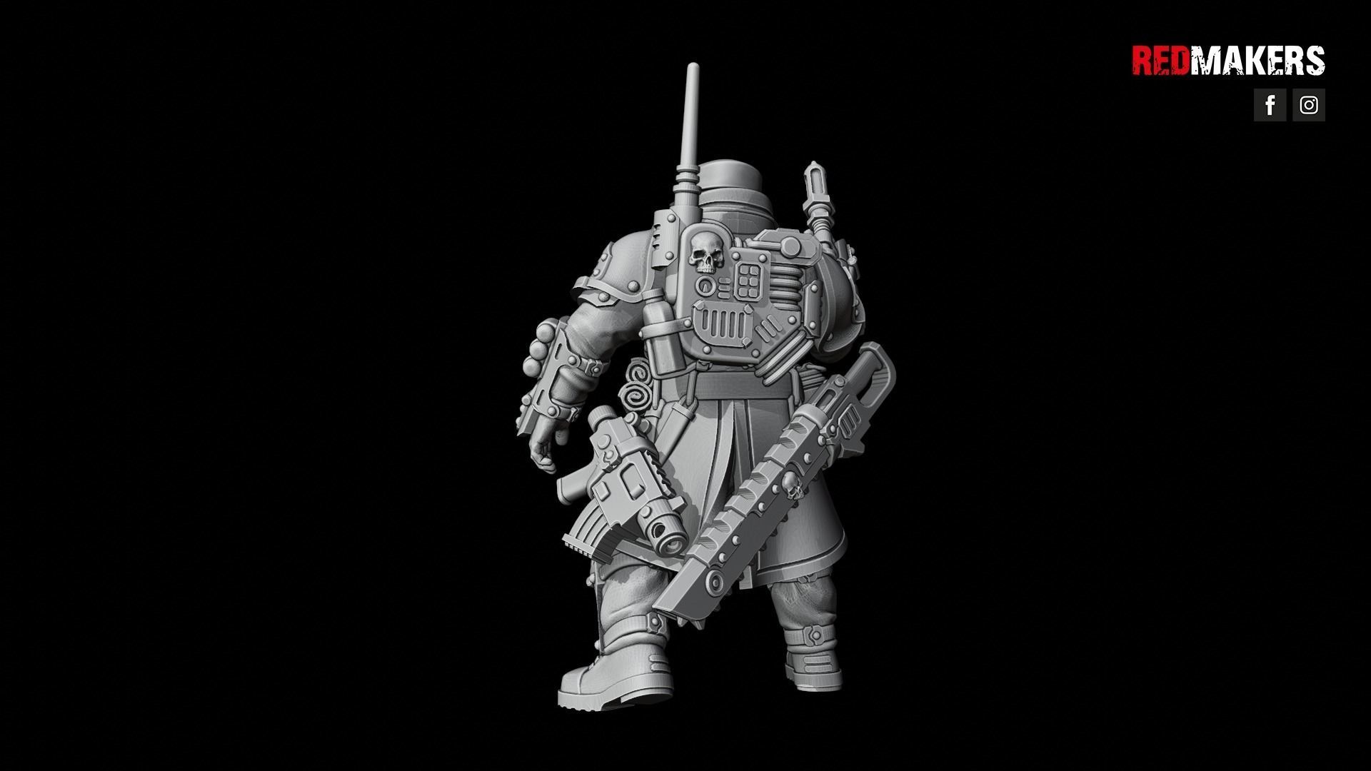 Shock Troops - Command Elite Squad of the Imperial Force  3D print model_27