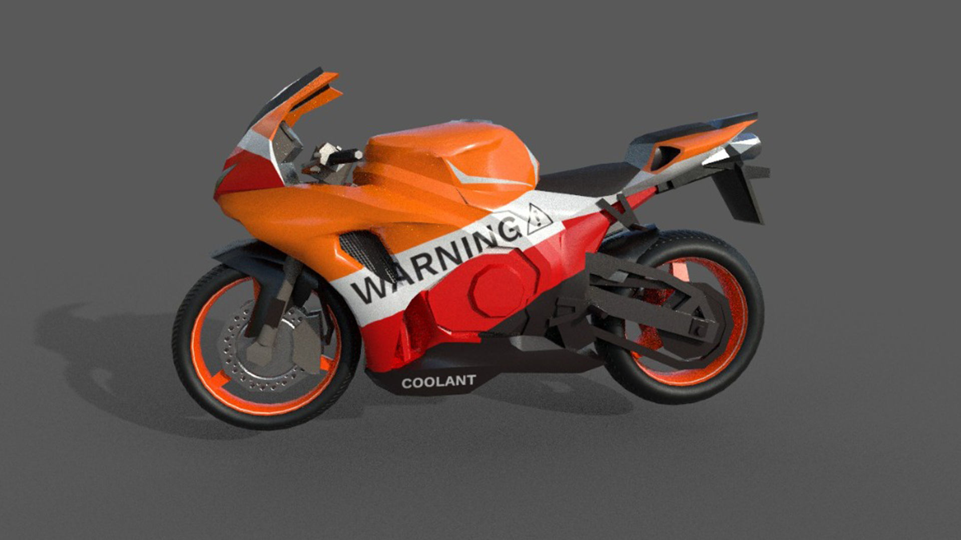 Race Bikes  3D model_5