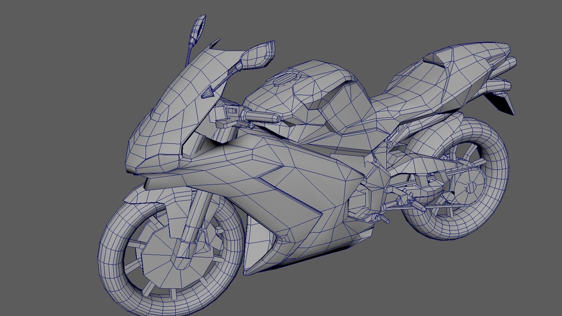 Race Bikes  3D model_23