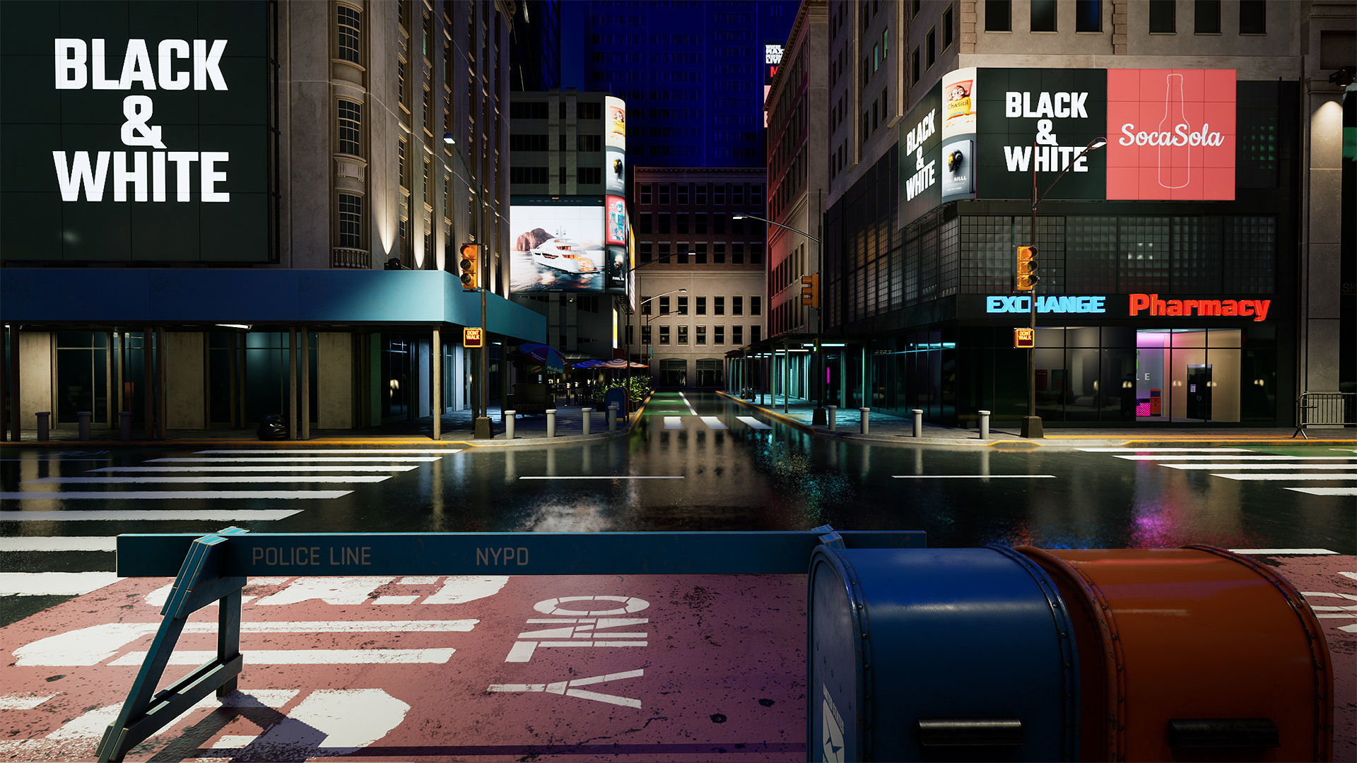 New York Night 3D model_15