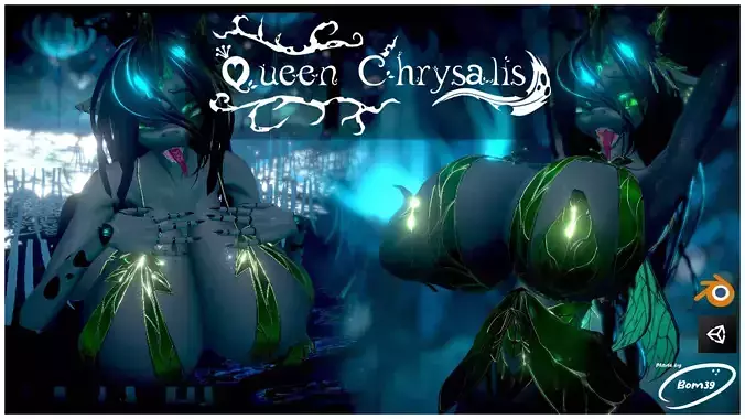 VRChat Avatar - Queen Chrysalis