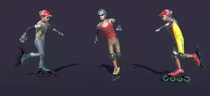 Roller skates Actions