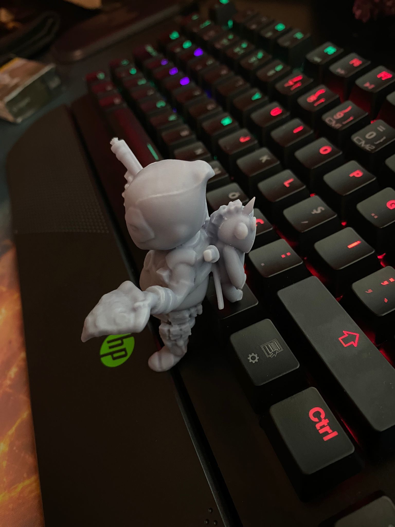 deadpool a crazy figure 3D print model_2