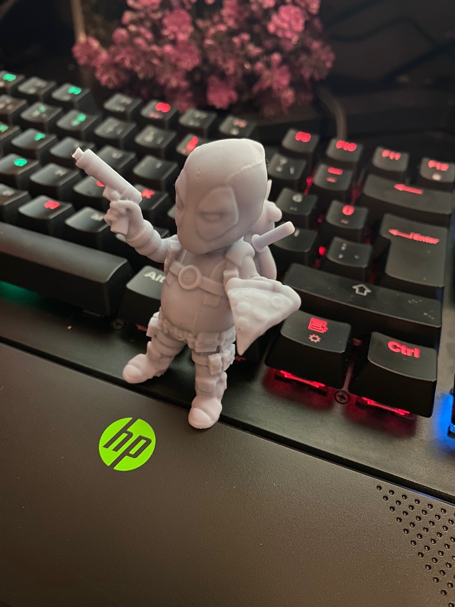 deadpool a crazy figure 3D print model_1