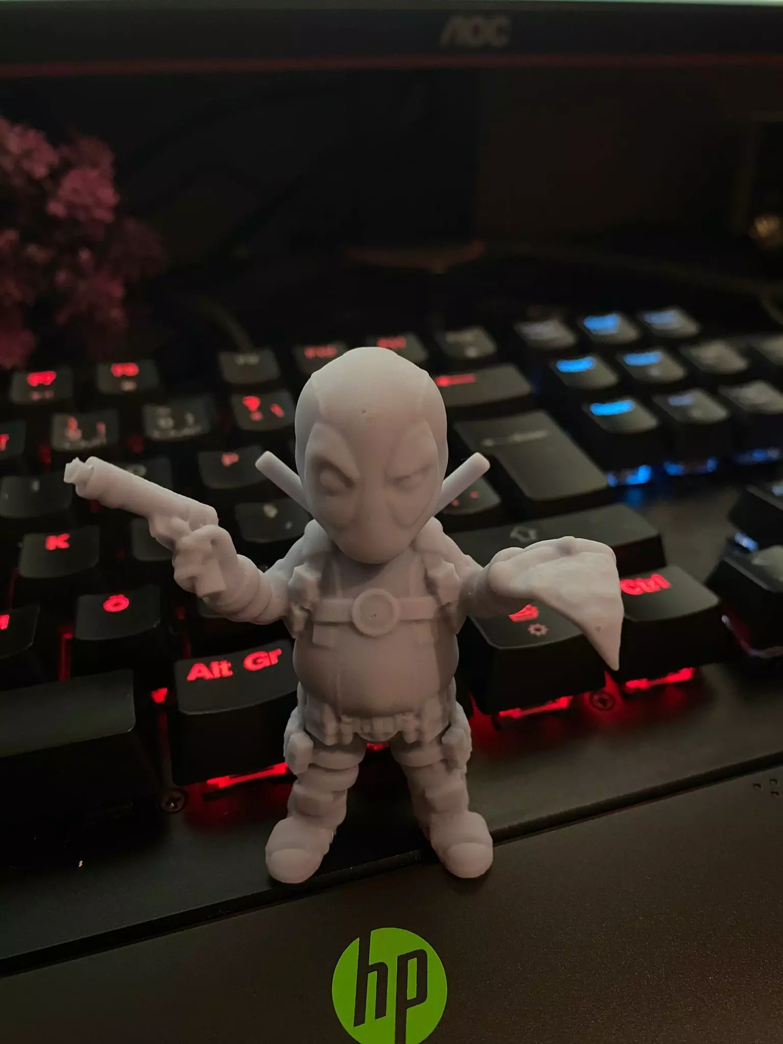 deadpool a crazy figure 3D print model_0