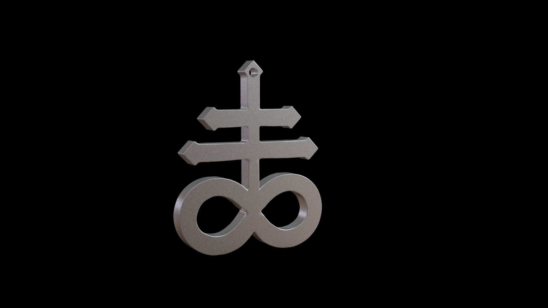 Leviathan Cross 3D print model_1