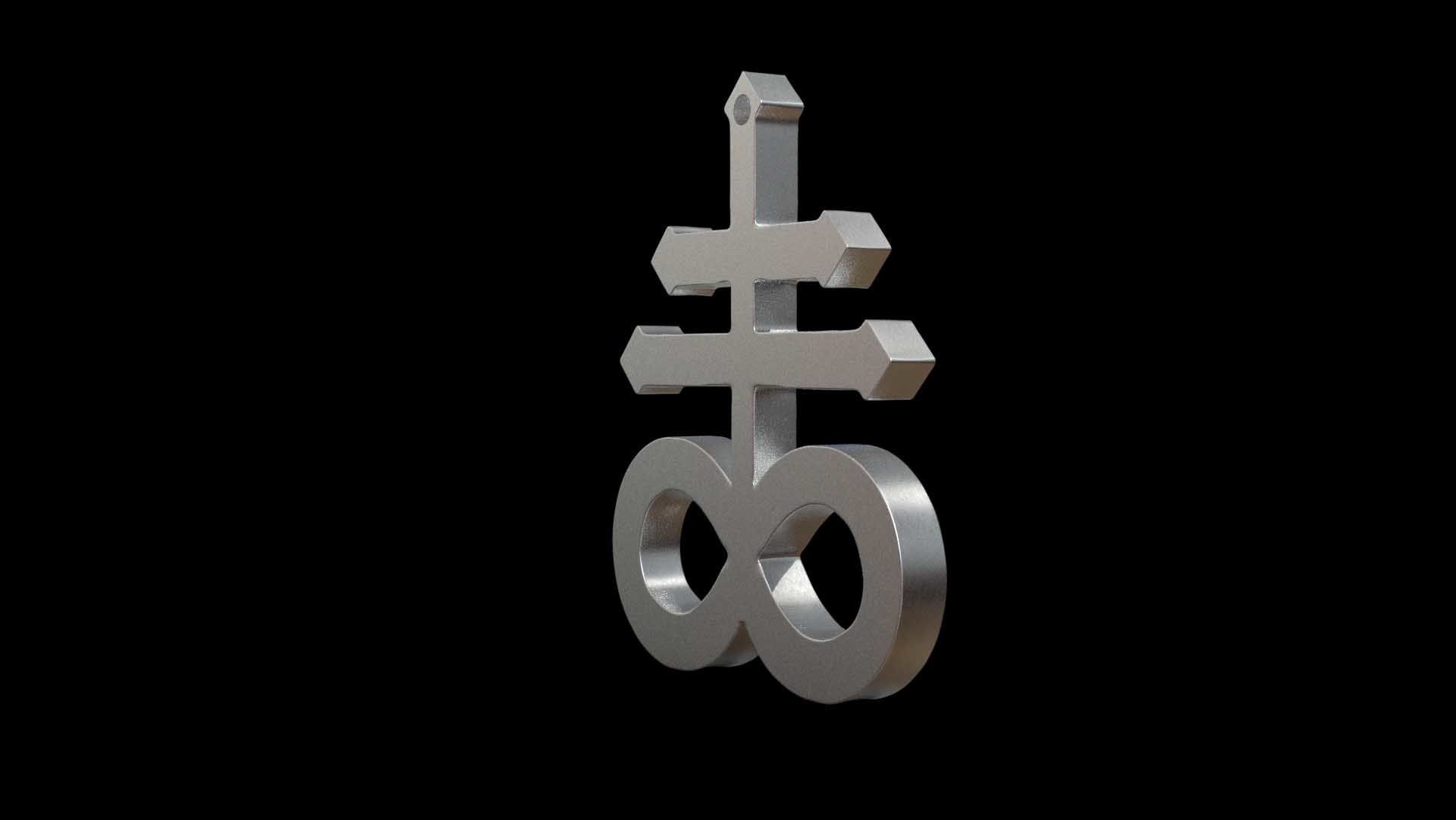 Leviathan Cross 3D print model_4