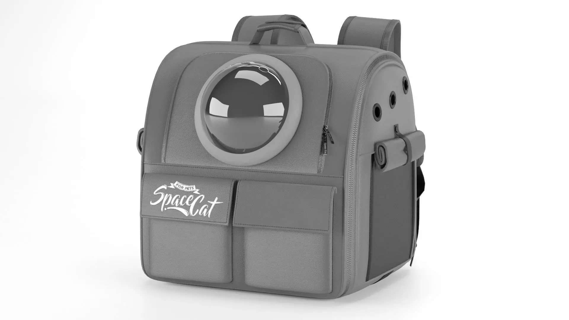 CAT BUBBLE BACKPACK-DURABLE MATERIAL 3D model_0