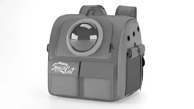 CAT BUBBLE BACKPACK-DURABLE MATERIAL 3D model