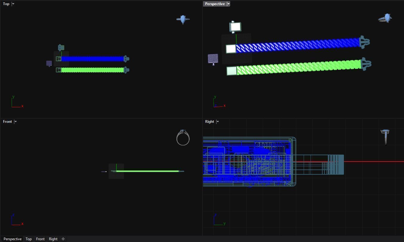 CUBAIN CHAIN Flat 12MM 3D print model_2