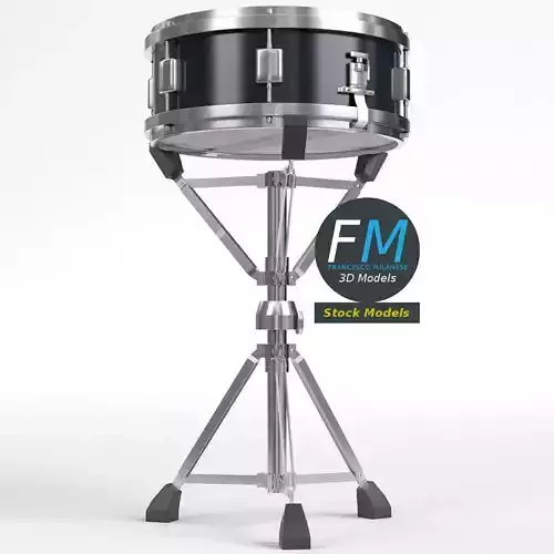 Snare drum 3D model